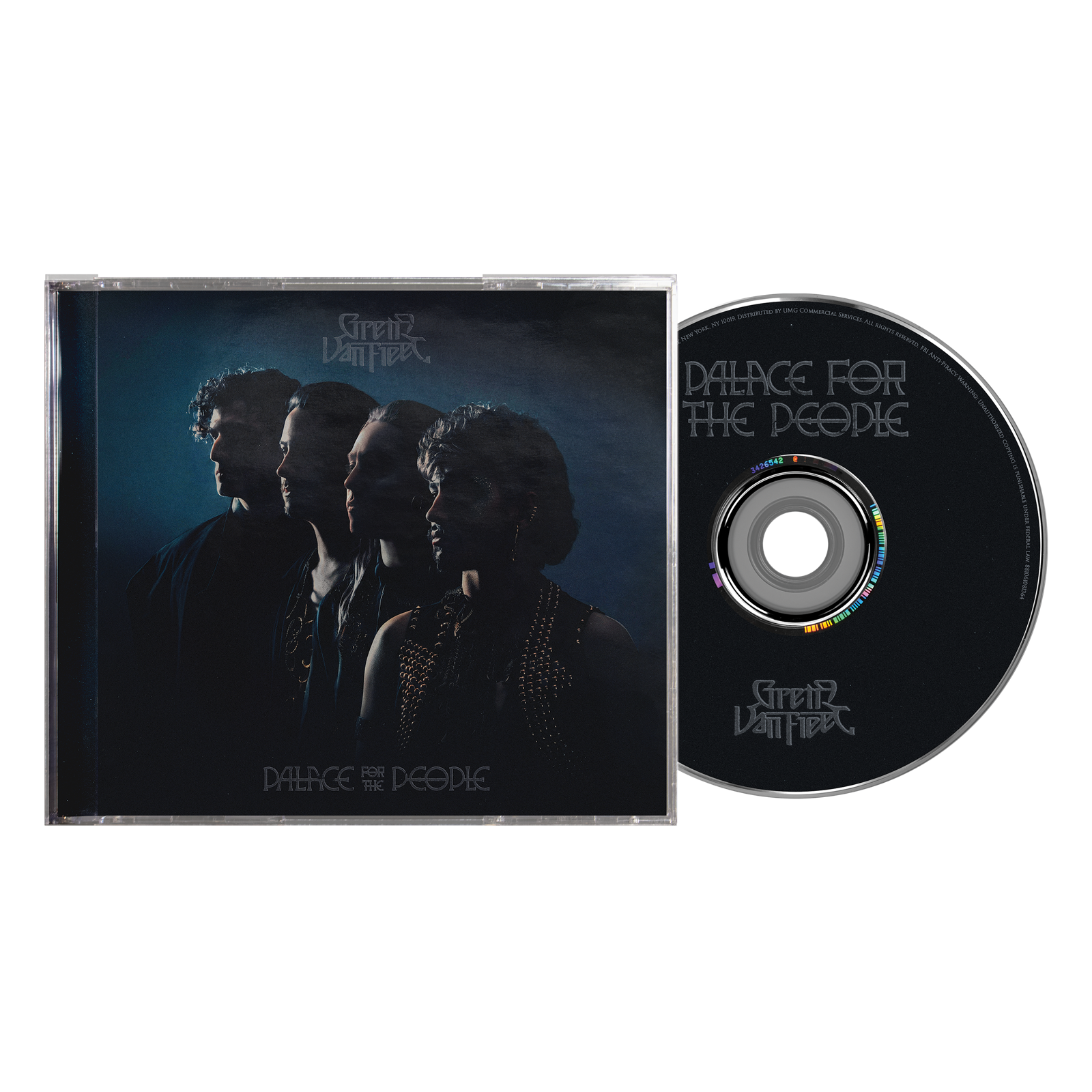 Pochette de l'album Palace for the People de Greta Van Fleet