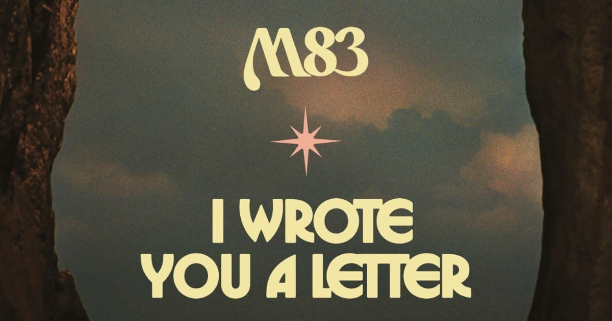 Pochette de l'album I Wrote You a Letter de M83