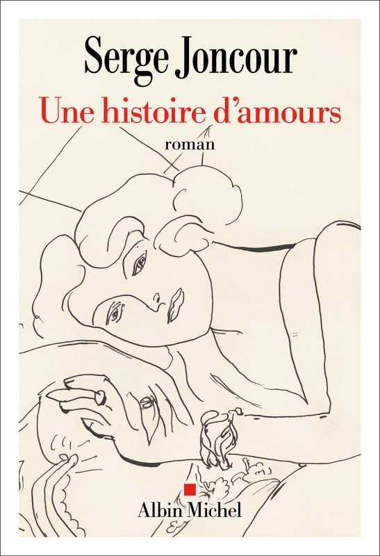 Couverture du roman Une histoire d'amours de Serge Joncour, editions Albin Michel