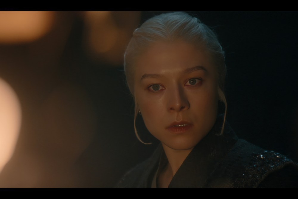 Emma D'Arcy dans le role de Rhaenyra Targaryen, House of the Dragon saison 3