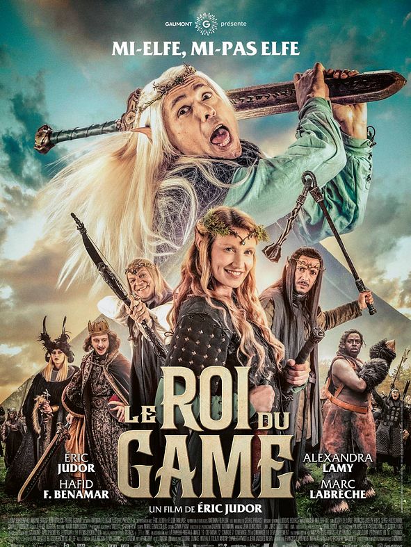 Affiche officielle du film Le Roi du Game d'Éric Judor