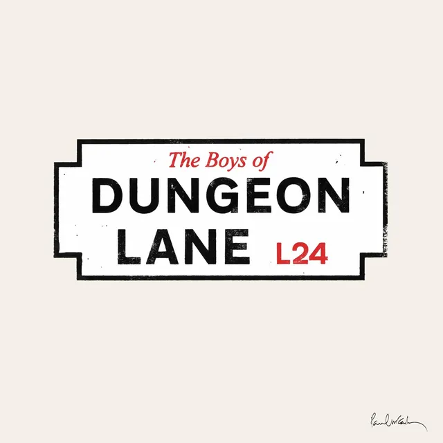 Pochette de l'album The Boys of Dungeon Lane de Paul McCartney