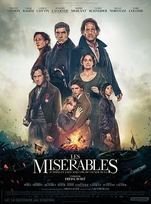 Affiche du film Les Misérables de Fred Cavayé avec Vincent Lindon et Tahar Rahim, sortie le 14 octobre 2026