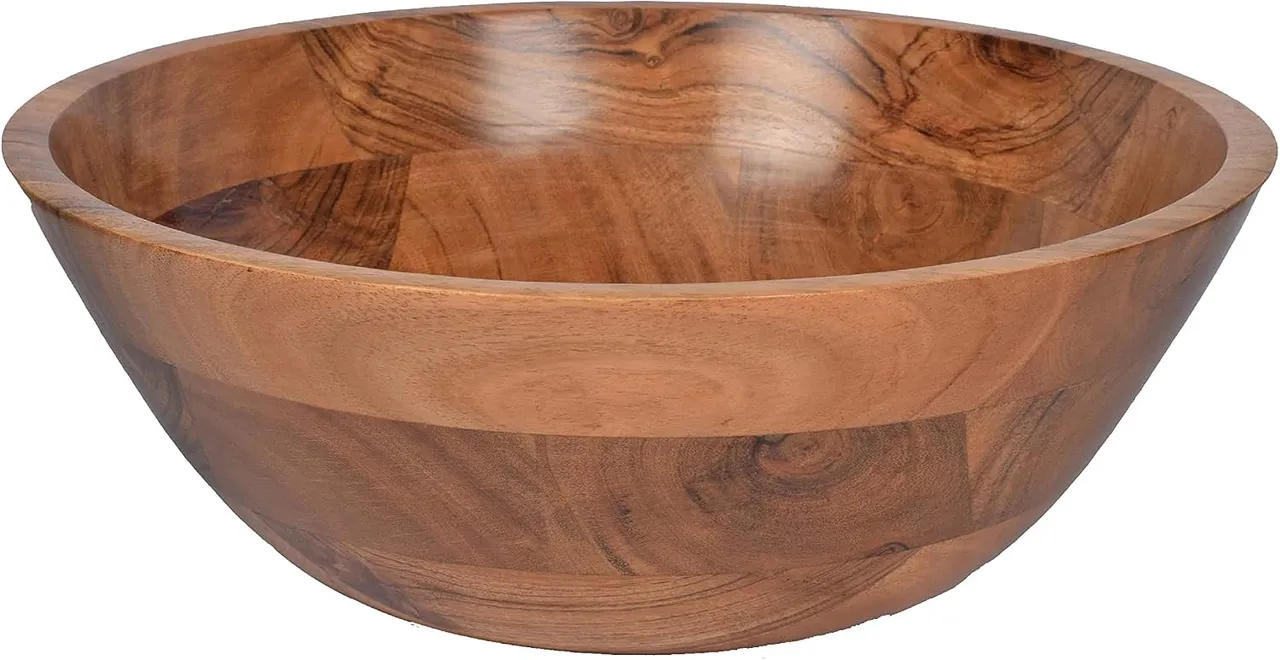 Saladier en bois d'acacia EDHAS