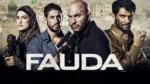 Affiche de la saison 5 de Fauda avec Lior Raz et le reste du casting