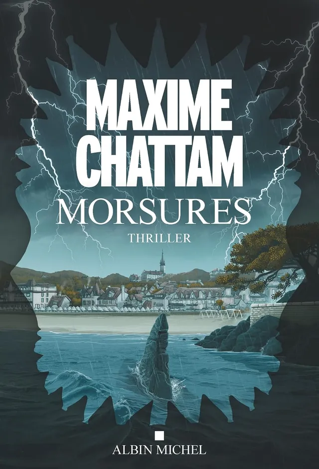 Couverture du roman Morsures de Maxime Chattam (Albin Michel)